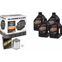 V-TWIN OIL CHANGE KIT EVO MINERAL CHROME FILTER