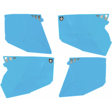 STEALTH DOOR ALLUMINUM SKINS SKY BLUE POL