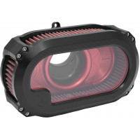 NL AIR CLEANER W/GLASS BLKW/RED CVO `23 RG FLHX `24