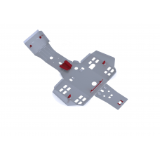ALLOY CENTRAL SKID PLATE HON