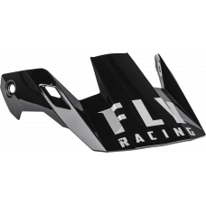 RAYCE HELMET VISOR BLACK/WHITE XS-LG