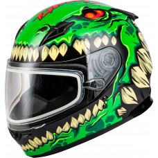 YOUTH GM-49Y DRAX SNOW HELMET GREEN YL