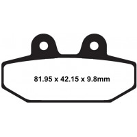 BRAKE PAD GOLD+ REAR `18-24 SOTFAIL