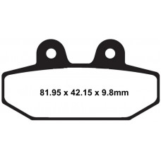 BRAKE PAD GOLD+ REAR `18-24 SOTFAIL