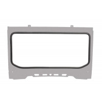 FRONT WINDSHIELD SPARKLE SILVER METALLIC