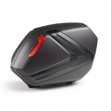 V37 SIDE CASES 37L PAIR BLACK RED LENS