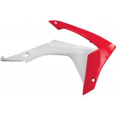 RADIATOR SHROUDS RED/WHITE
