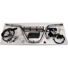 H-BAR/TRIPLE CLAMP KIT BLACK