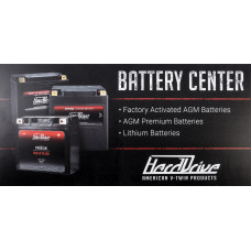 HARDDRIVE BATTERY RACK SIGN