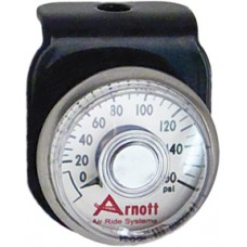 PRESSURE GAUGE & BRACKET BLACK