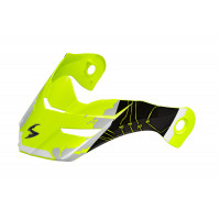 EXO-AT960 PEAK VISOR TOPOGRAPHIC HI-VIS/BLACK