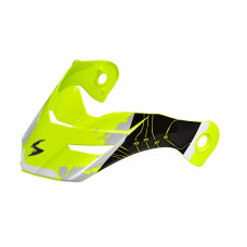 EXO-AT960 PEAK VISOR TOPOGRAPHIC HI-VIS/BLACK