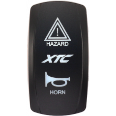 DASH SWITCH ROCKER FACE XTC HAZARD/HORN