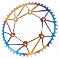 REAR SPROCKET CHROMOLY STL/ZIR 50T-520 CHROMATIC HON