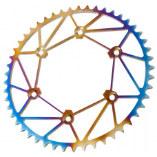 REAR SPROCKET CHROMOLY STL/ZIR 50T-520 CHROMATIC HON