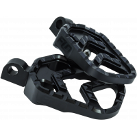 SAVAGE SERIES FOOTPEGS BLACK M8 SOFTAIL PASSENGER