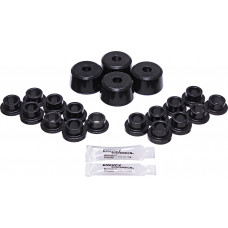SHOCK BUSHING KIT BLACK POL