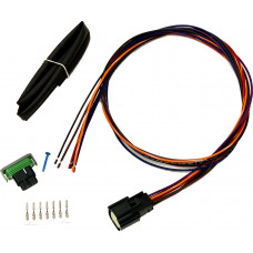 REAR FENDER HRNSS 6-PIN MOLEX W/12-PIN FNDR FASCIA CONN INC
