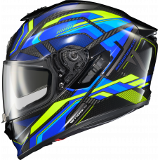 EXO-ST1400 EVO CARBON HELMET HEX GLOSS BLUE 2X