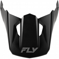 KINETIC SOLID HELMET VISOR MATTE BLACK XS/SM