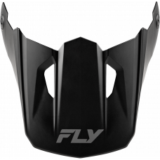 YOUTH KINETIC SOLID HELMET VISOR MATTE BLACK YS-YL