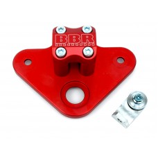 TRIPLE CLAMP STANDARD BAR RED
