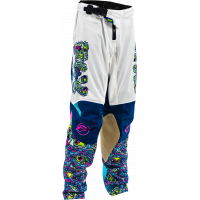 YTH KINETIC MUTANT MESH PANTS WHITE/BLUE/MULTI SZ 22