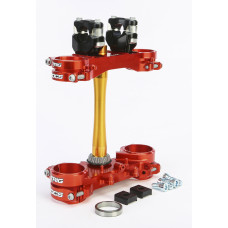 XTRIG ROCS TECH CLAMPS RED HON 22MM