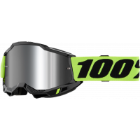 ACCURI 2 GOGGLE NEON YELLOW MIRROR SILVER LENS