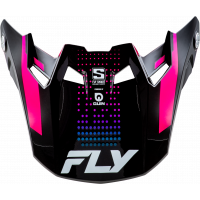 FORMULA S CARBN PROTOCOL VISOR BLACK CARBON/BLUE/PINK YL/SM