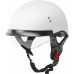 HH-65 HALF HELMET FULL DRESSED MATTE WHITE LG