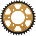 REAR STEALTH SPROCKET ALU/STL 40T-520 GLD KAW/POL