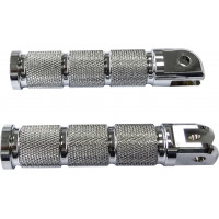 RIDER FOOTPEGS RETRO CHROME M8 SOFTAIL