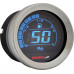 HD-02 SERIES GAUGE KIT SILVER BEZEL OIL TEMP