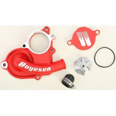 WATERPUMP COVER & IMPELLER KIT RED