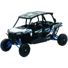 REPLICA 1:18 UTV POLARIS RZR 4 TURBO XP WHITE