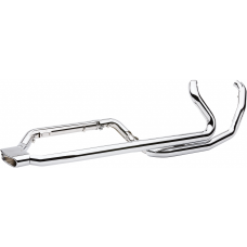 POWERPORT DUAL HEADPIPES CHROME FLH/FLT 09-16