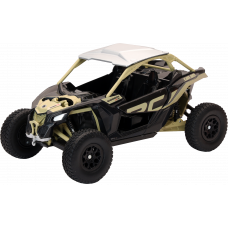 1:18 SCALE CAN AM MAVERICK X3 X RC TURBO BLACK/TAN