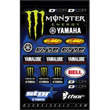 STAR MONSTER DECAL SHEET