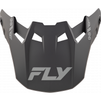 FORMULA CC OBJECTIVE VISOR MATTE BLACK/GREY YL/SM
