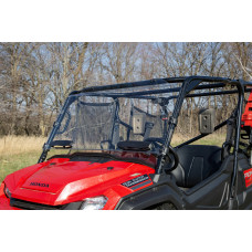 POLY FRONT WINDSHIELD FULL FIXED VENTED HON