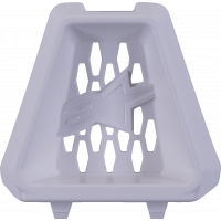 SM3 YOUTH CHIN VENT WHITE