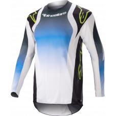 TECHSTAR PUSH JERSEY NIGHTLIFE BLUE/WHITE LG