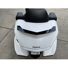 REAR SPOILER WITH LED LIGHTS DYNAMIC SEQUENTIAL BLACK HON