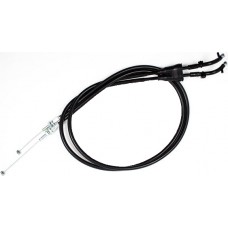 BLACK VINYL THROTTLE CABLE SET