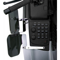 WING DEFLECTORS FAIRING MOUNT DARK SMOKE