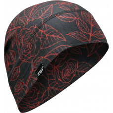 SPORTFLEX UPF50+ LINER/BEANIE RED & BLACK ROSES