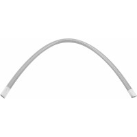 6 FT CUT -03 STAINLESS HOSE CLEAR