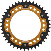 REAR STEALTH SPROCKET ALU/STL 42T-525 GLD HON