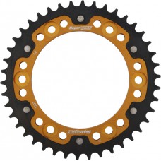 REAR STEALTH SPROCKET ALU/STL 42T-525 GLD HON